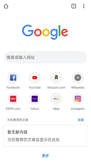 谷歌浏览器图片1