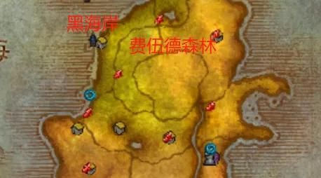 魔兽世界费伍德森林恶魔布在哪刷