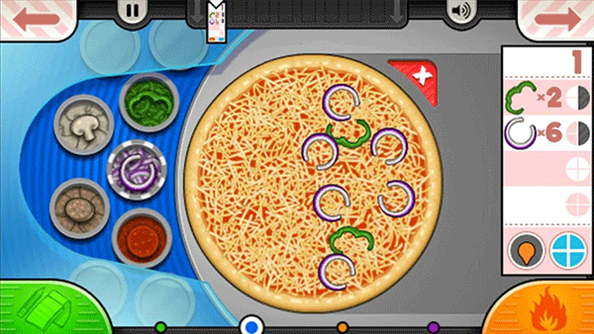 老爹的披萨店Papa's Pizzeria To Go游戏截图1